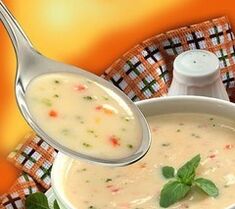 supë me drithëra për gastrit