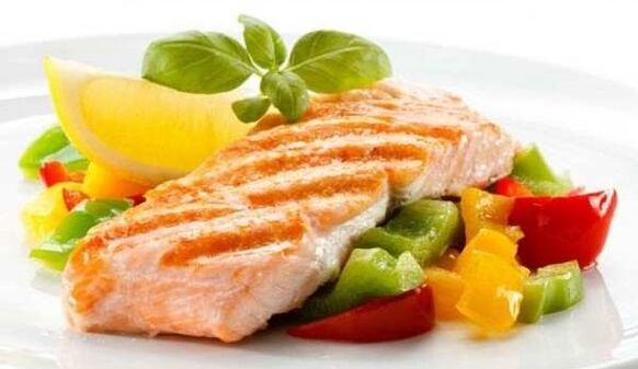 peshk me perime për dietën e Dukanit